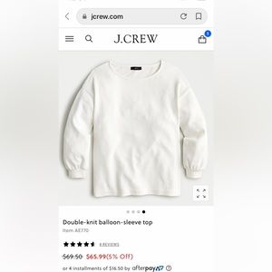 Like new J Crew blouse